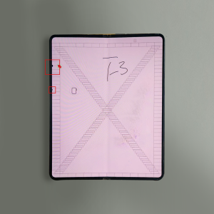 Super Amoled LCD For Samsung Galaxy Fold 3 LCD Display Touch Screen Digitizer Assembly Replacement With Defect