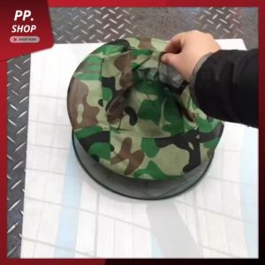 หมวกตาข่าย หมวกมุ้งตาข่ายกันแมลง หมวกตาข่ายกันแมลง หมวกปีก 15 นิ้ว