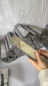 Khuôn làm giò hình trái tim 0.5kg mẫu mới lạ đẹp mắt chất liệu inox sáng bóng dễ vệ sinh