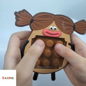 Móc khóa đồ chơi nút bấm Khoai tay chiên