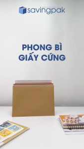 SPBN - 100 phong bì đóng hàng giấy nâu thay thế túi nhựa gói hàng - Nhiều size