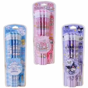 PENSIL KARAKTER 1 SET ISI 12 PCS/PACK (FREE PENGHAPUS DAN RAUTAN)