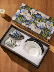 MODERN SWEETHOME | High-end Elegant Ceramics Coffee Cup Set