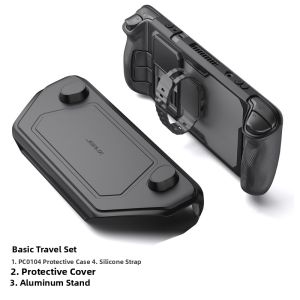 JSAUX | Steamdeck OLED Shell Module Bracket Accessory Set Full Protection Cooling Expansion Dock