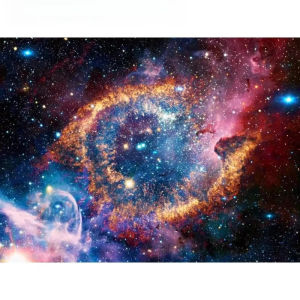 Jigsaw Puzzle 1000PCS Deep Space Universe With Planets Stars And Colorful Nebula For Adults Stress Relief Relaxing Hobby Gift