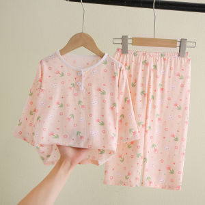 Summer Thin Cotton Pajamas for Kids