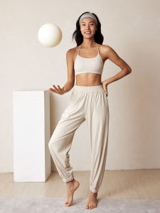 La Nikar Womens Sport Pants Autumn Winter Casual Loose Straight Leg Trousers Running Fitness Leisure Sweatpants Walking Pants