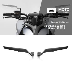 Gương Chiếu Hậu Chỉnh Được Kiểu Stealth Dành Cho Honda CB1000 Hornet 2025 Làm Bằng Nhôm CNC Kiểu Cánh Cố Định Dành Cho Xe Máy