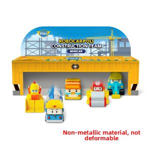 Robocar Poli | Deformable Mini Bulldozer Set For Boys and Girls 3-12