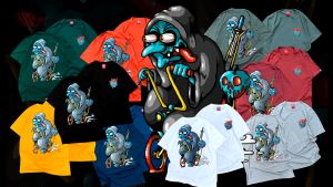 AMPBKK เสื้อ “EVIL QUEEN’S CHOPPER” T-SHIRT