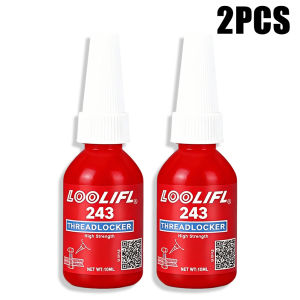 243 Thread Locker 10ml High Strength Screw Lock Glue Anti-Loosening Oil Resistant Bolt Sealant Auto Machinery Repair Adhesive