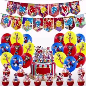 Potdemiel | Hoạt Hình Power Rangers Theo Chủ Đề Trẻ Em Sinh Nhật Trang Trí Tiệc Bộ Bóng Bay Trang Trí Đồ Bánh Toppers Biểu Ngữ Nền Tiếp Liệu Quà Tặng