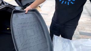Tesla 2025 Model 3 Highland/Y Juniper Rear Lower Trunk Mat Rear Storage Boot Tray TPE Waterproof