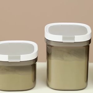 1800/1300/800ML Milk Storage Container Baby Milk Powder Airtight Container Box with Scoop&Scraper