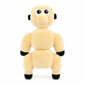 Kawaii Plushie Voxel Robot Dog ZOO or OOF Game Peripheral Toys For Kids Game Fans Birthday Xmas Gift Home Decor