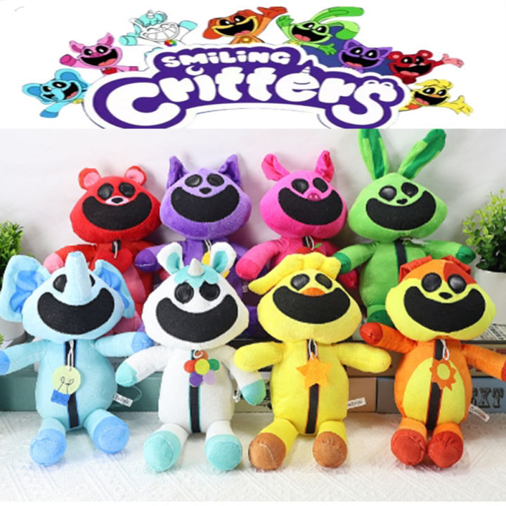 30CM Smiling Critters Plush Toy Hopscotch Catnap Bearhug Plushie Catnap ...