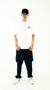 TENDENCIES Tshirt Oversized Social Colony White