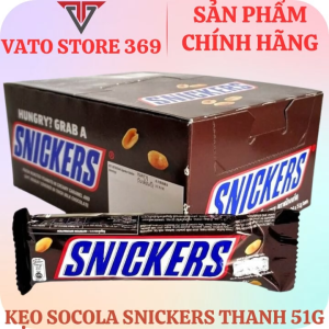 Socola nhân đậu phộng SNICKERS thanh 51g