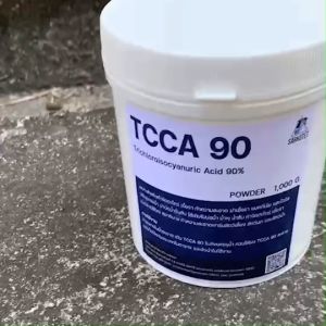 ผงกำจัดตะไคร่ คลอรีน90 TCCA ทีซีซีเอ 90 ฆ่าเชื้อ บำบัดน้ำ 1 KG.  ไตรคลอโรไอโซไซยานูริคแอซิด คลอรีนผง บรรจุ 1 กก. Tcca คือ - Lazada