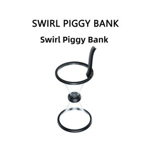 Creative Gravity Whirlpool Money Box Childrens Coin Savings Jar Stress Relief Boredom Buster Cute Plush Material FH2923