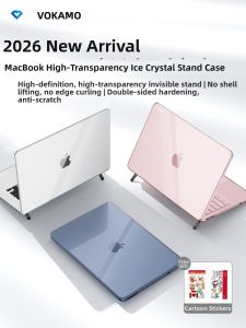 VOKAMO | Clear Stand Laptop Case