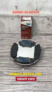 Bendix DB-2419 4WD Kampas Rem Belakang Brake Pad Alphard 16-On Vellfire