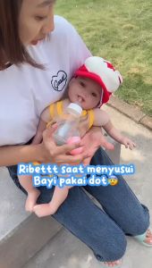 Perlengkapan Bayi Bantal Botol Susu Bayi BABY LEON Bantal Dot Bayi CVC BY-96-17 Bantal Menyusui