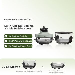 Dreame | Borosilicate Glass High-capacity Air Fryer