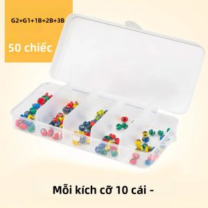 Bộ 50 Chìm Câu Cao Su Tráng Phủ Kẹp Nhanh Dành Cho Câu Cá Nước Mặn Thiết Kế Tròn Miệng Mở Không Làm Hỏng Dây Câu