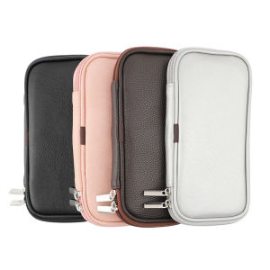 Makeup Brush Storage Bag Large Capacity Minimalist Fashionable Cosmetic Bag Portable High-End Travel Portable Makeup Utility Brushes Bag