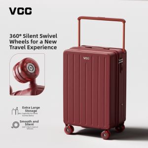 VCC | Wider Middle Handlebar Large Capacity Lightweight Cabin Approved Trolley Suitcase 24 Inch