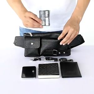 Tas Pinggang Waistbag Pria Kulit Terbaru WB0040