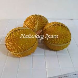 Mainan Buah Durian Karet Replika Buah Durian Mirip Asli