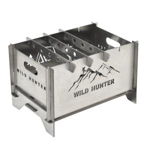 HUANGYELIEREN | Charcoal Camping Grill Folding Fire Pit