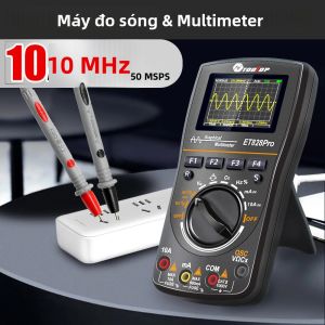 Máy Đo Dao Động Cầm Tay TOOLTOP ET828Pro 10MHz 50Mps/s 6000 Counts True RMS Đồng Hồ Vạn Năng Vôn Kế Ampe Kế Để Chẩn Đoán Ô Tô