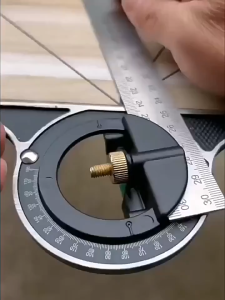 300MM professional carpenter tools Combination Square Angle Ruler Stainless Steel protractor Multi-function Measuring Tool