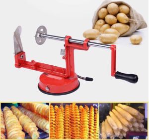 Stainless Spiral Potato Slicer Twisted Potato Chip and vegetable slicer