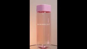 BROS Luna 500ml Water Bottles - Square | BPA-Free Water Bottle Drinking Bottle Drinkware