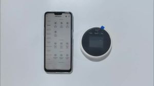 Type-c Tuya Wifi Gas Leak Detector Combustible Gas Alarm Color Screen Display Temperature Smart Life APP Kitchen Villa Warehouse
