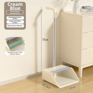 CHAOQUN | Foldable Broom and Dustpan Set Home Cleaning