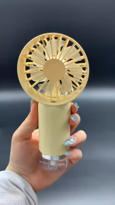 Handheld spray fan. Portable hydration mini rechargeable handheld fan aromatherapy spray fan