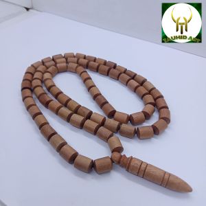 kalung tasbih kayu setigi setegi santegi laut motif Marjan Fs086