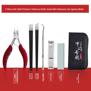 BAKULI | Nail Care Set Toe Clippers Beak Nipper Paring Knife
