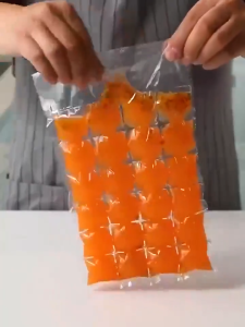 Bộ 10/50 túi làm đá viên  kem siro sữa chua - Dùng 1 lần tiện lợi an toàn G528-TuiDa