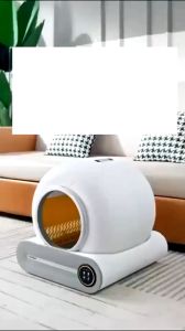 🇸🇬 [READY STOCK] UV Disinfection Automatic Cat Litter Box 65L extra large English APP WiFi Remote Automatic Deodorization