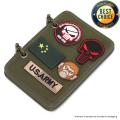 Outdoor Morale Badge Storage Board Armband Organizing Board Arm Badge Adhesive Board Adhesive Badge Display Cloth.4 Pcs/lot. 
