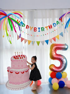 ETY | Birthday Party Decorations Number Balloons 1st Birthday