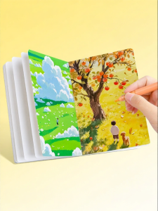 Touch Color | Sách Vẽ Trắng Dày 200gsm