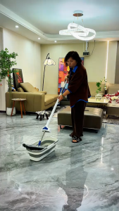 Thau Lau Nhà Gấp Gọn 12L | Xô Lau Nhà Có Vòi Xả Bánh Xe | Thau Lau Sàn Đa Năng Cao Cấp