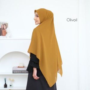 Hijab Zipper dewasa jumbo/ Yunna zipper syari / Hijab instan dewasa Tanpa label